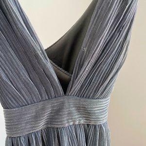 Grey long dress